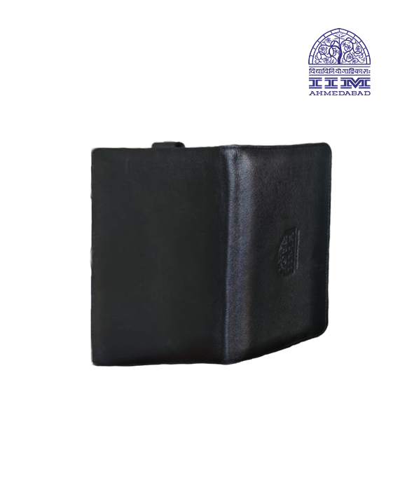 PLANNER BLACK LEATHER